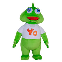 Przebranie dmuchane, kostium - Kameleon Przebranie dmuchane, kostium - Kameleon